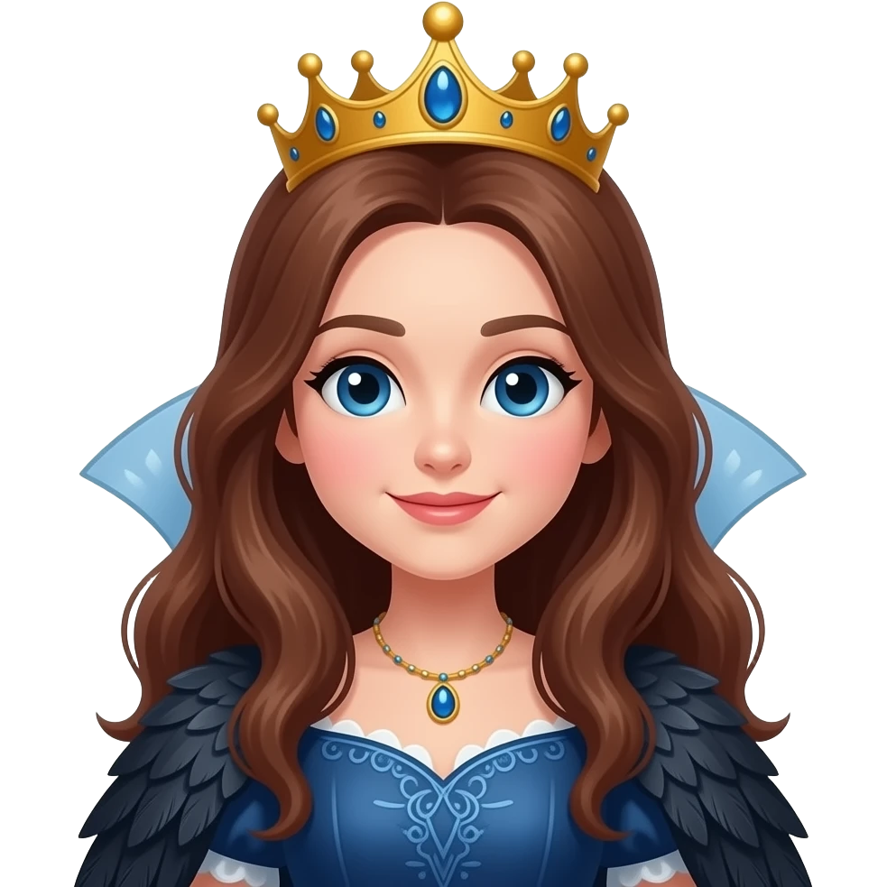 crow princess emoji