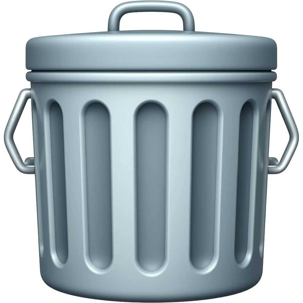 trash can emoji