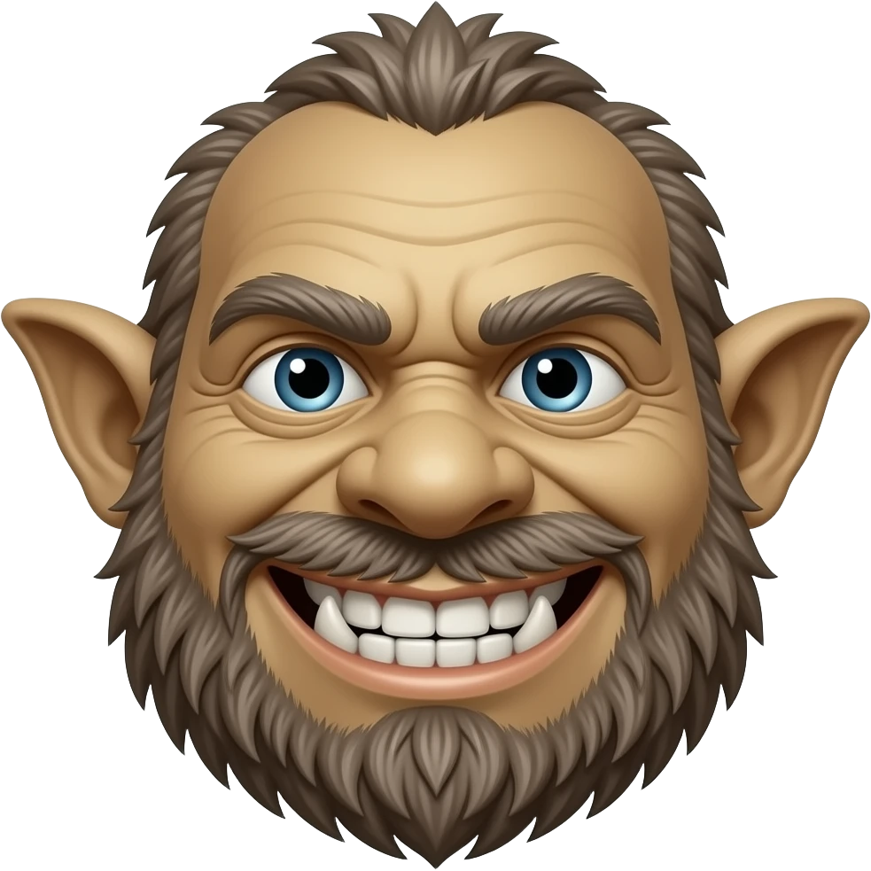 Troll face emoji