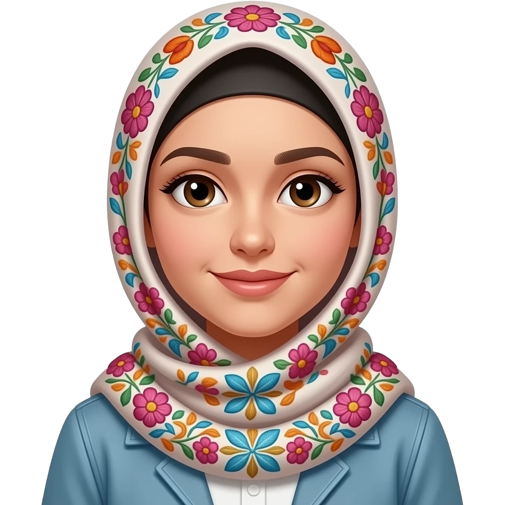Hijab girl emoji