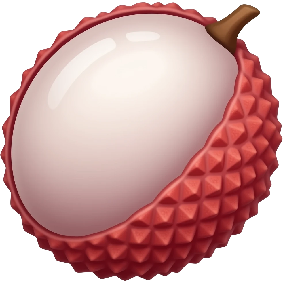 lychee emoji
