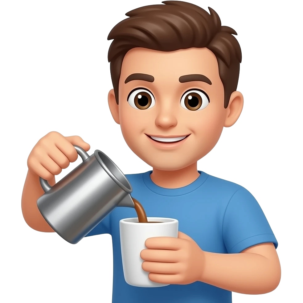 filling a cup emoji