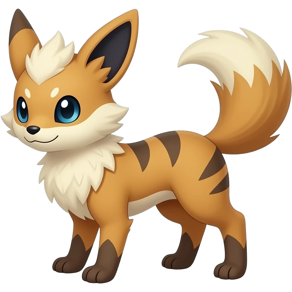 Fennekin-Sprigatito-Shaymin-Jolteon-Luxray-Fakémon-hybrid emoji