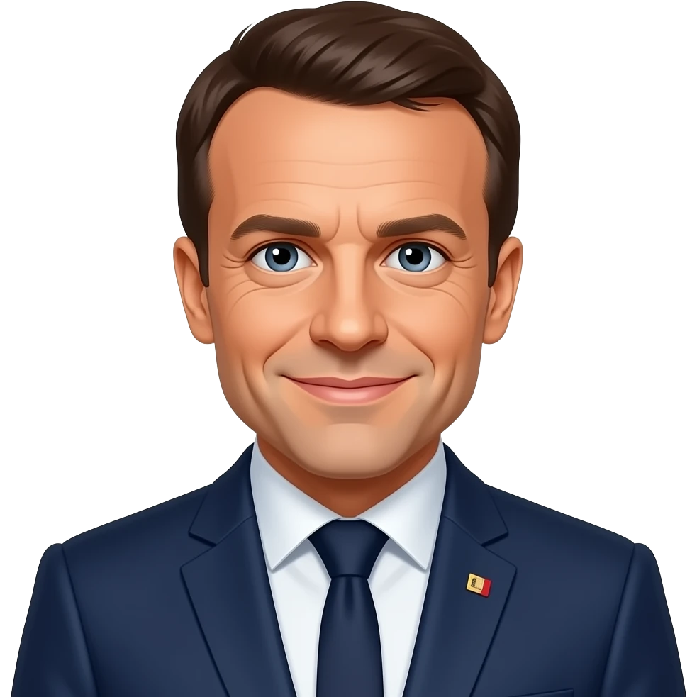 Emmanuel Macron emoji