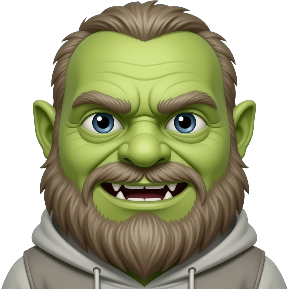 Troll face emoji