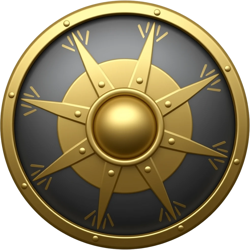 Roman shield emoji