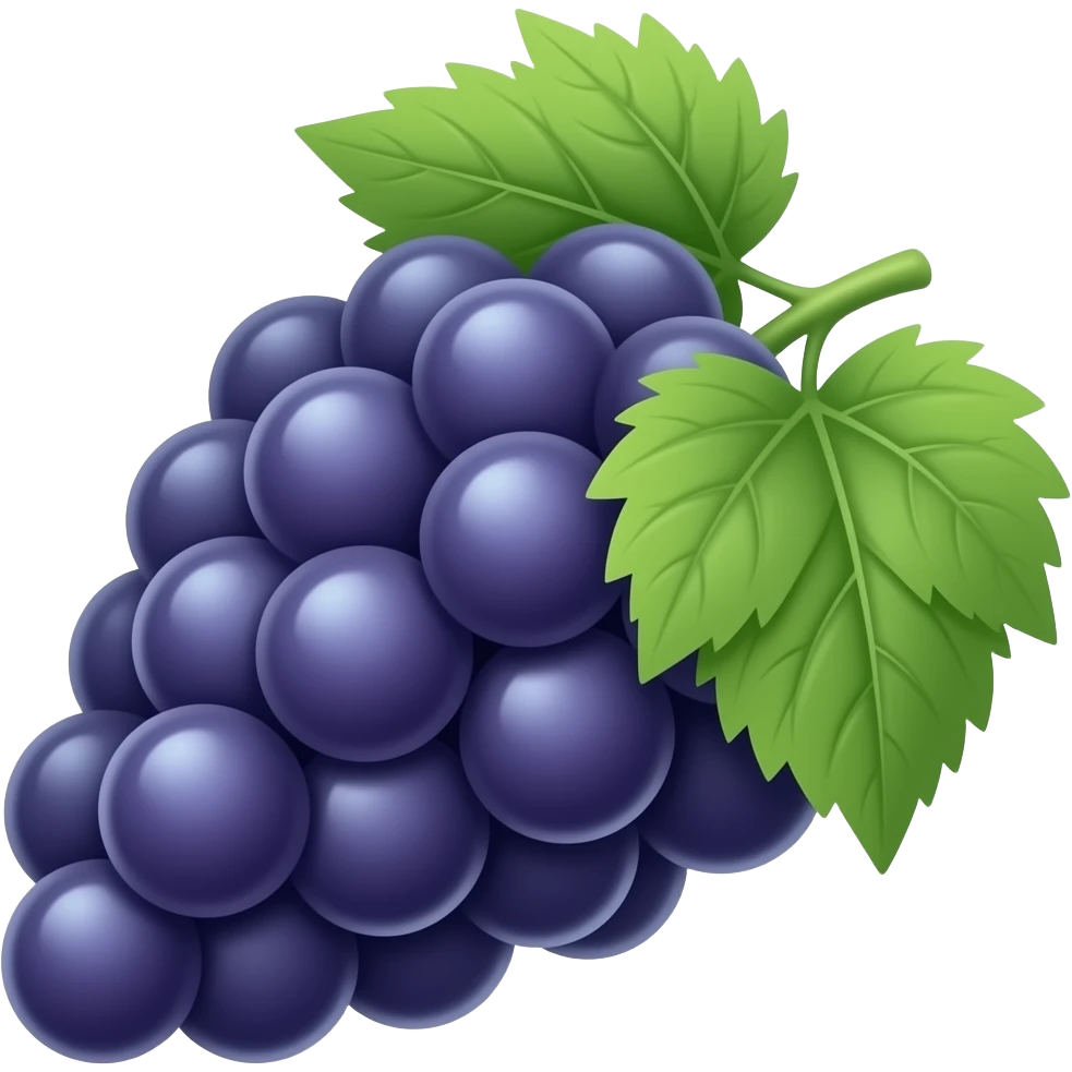 Black Grape emoji