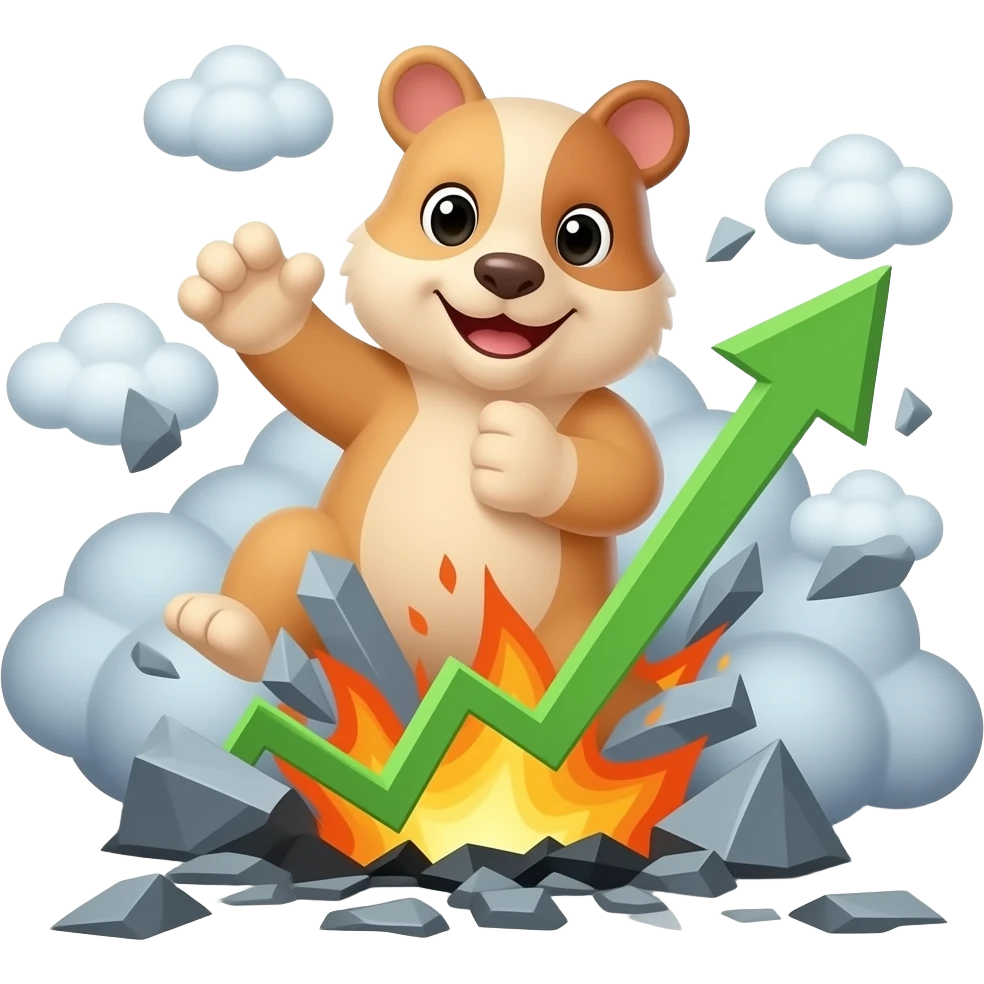 株価急落 emoji