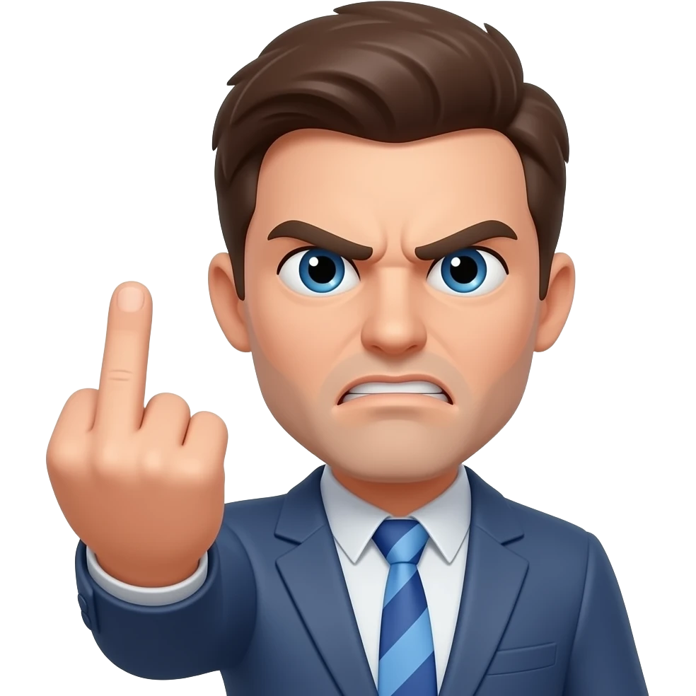 🖕🤬 emoji