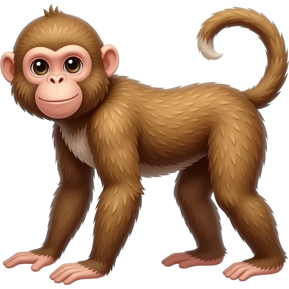 Spider monkey emoji