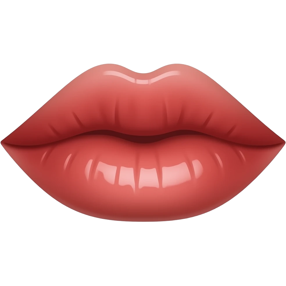 Lip emoji