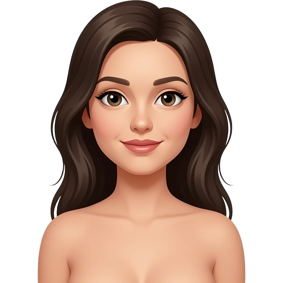 Femmes nue corps emoji
