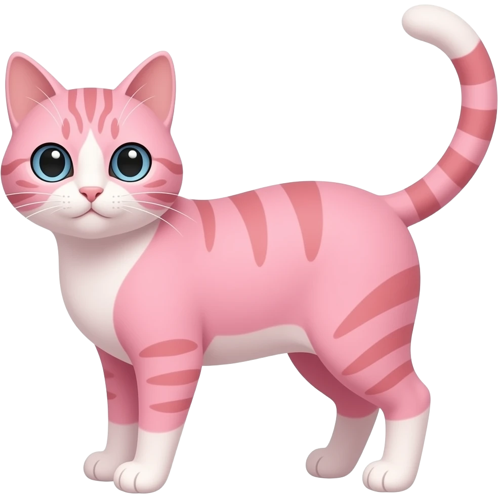 Pink Cherry cat emoji