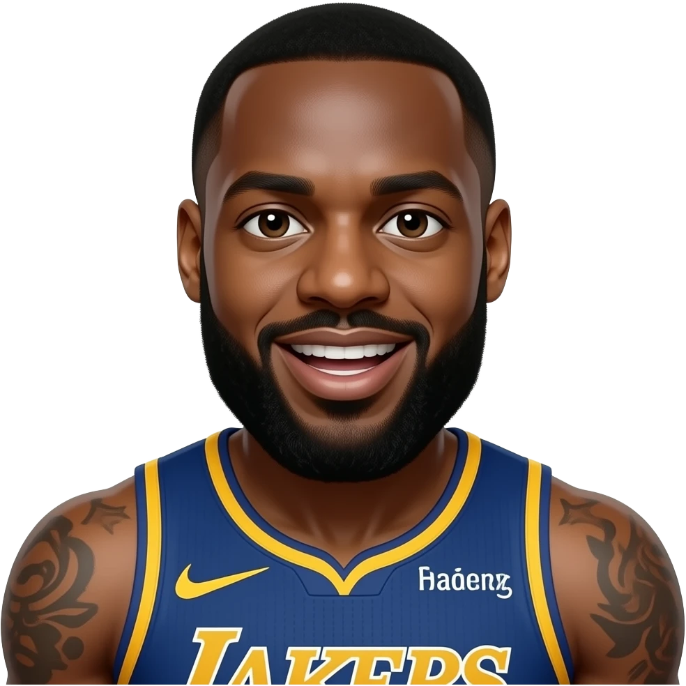 James Harden roasted emoji