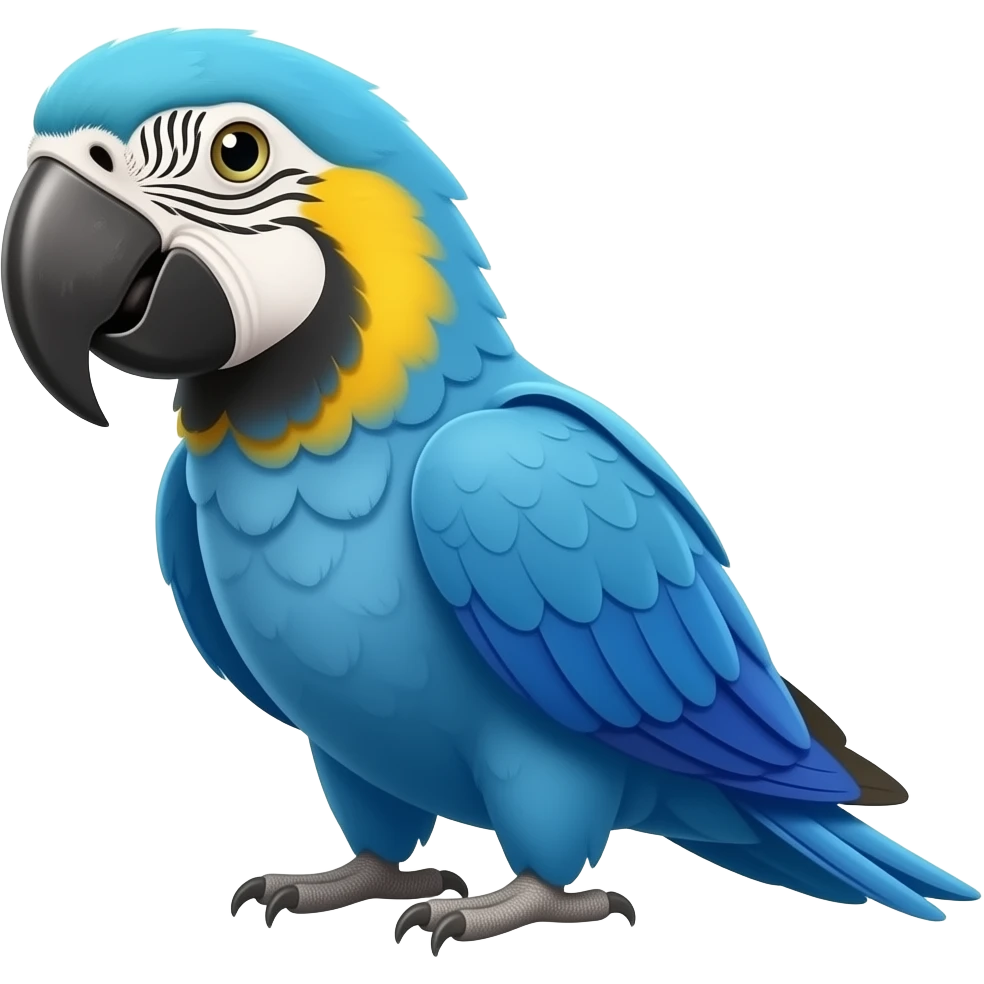 É emojídia de arara azul emoji