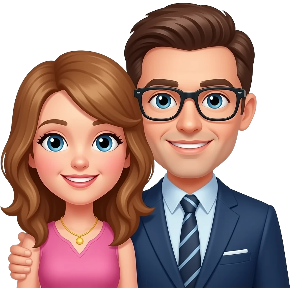 Something funny between 2 lovers emoji