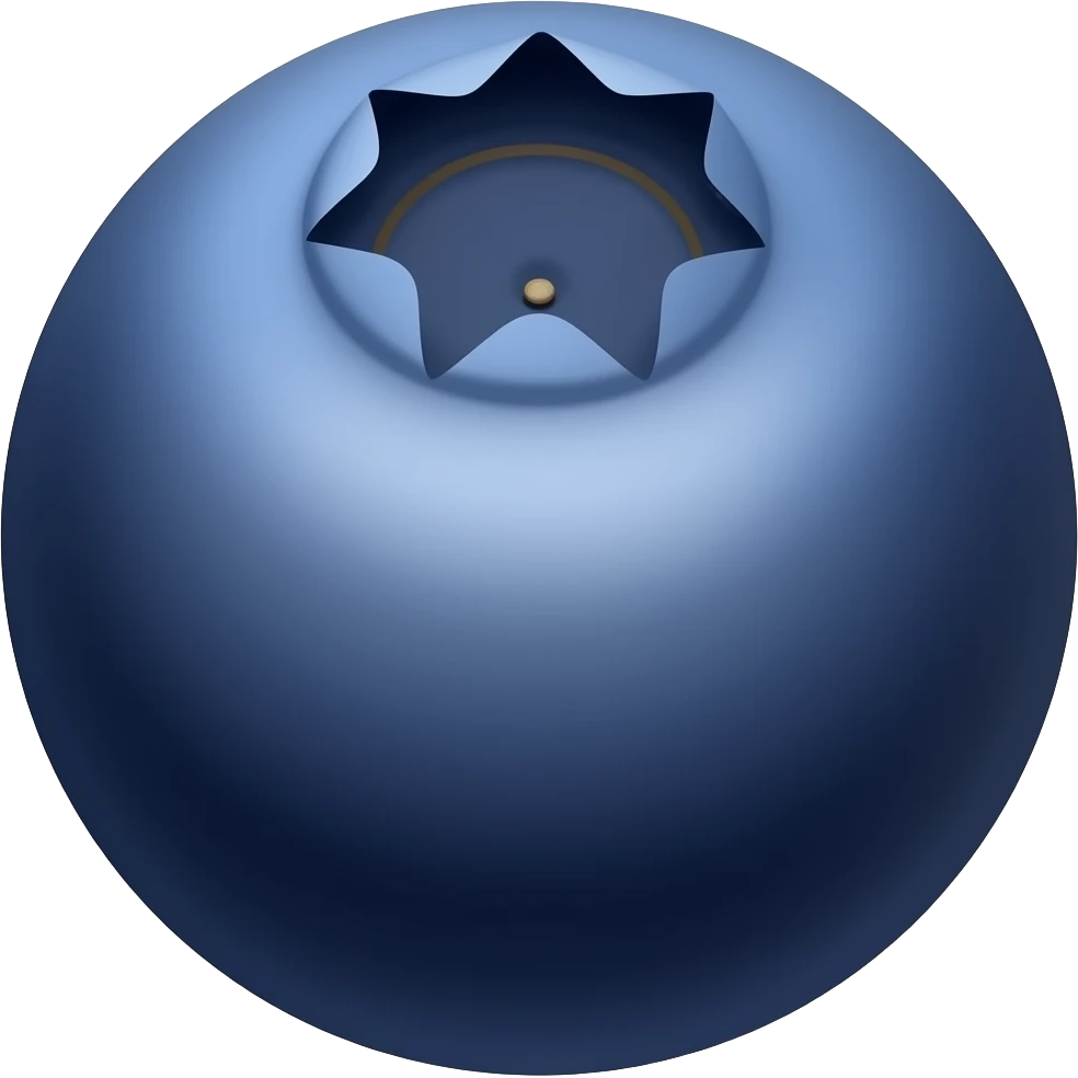 Blueberry (ब्लूबेरी) emoji