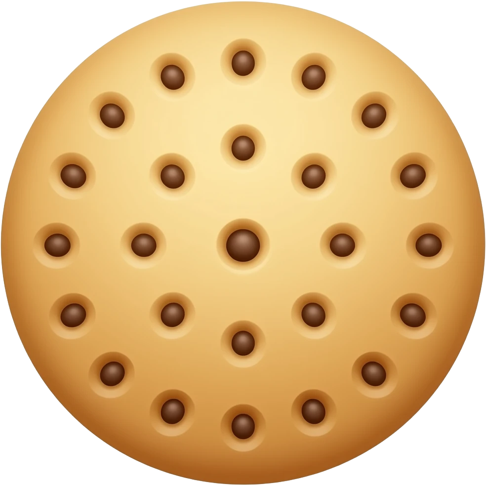 Vanilla Cookie emoji