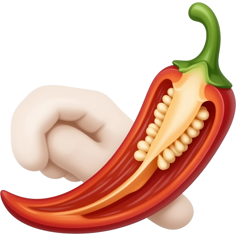 One million scoville emoji