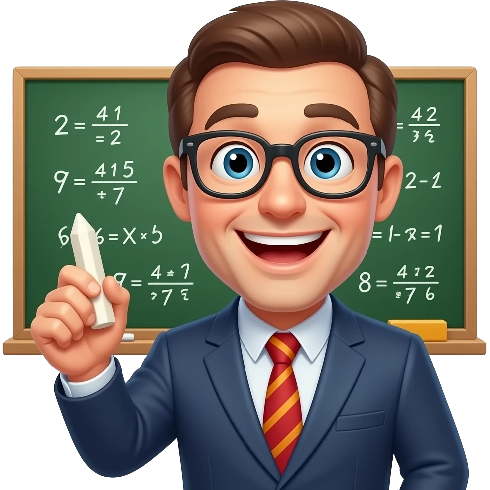 дай смішного вчителя звязаного з навчанням emoji