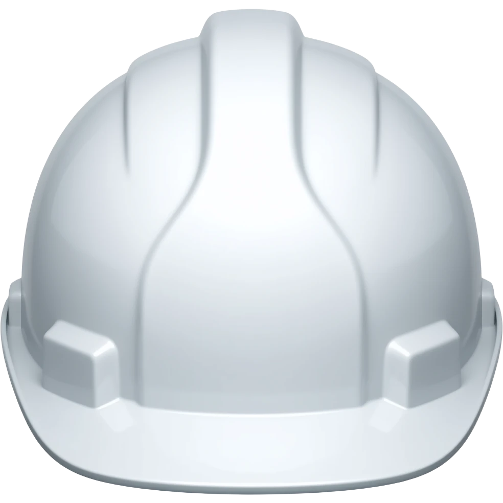 white hard hat emoji
