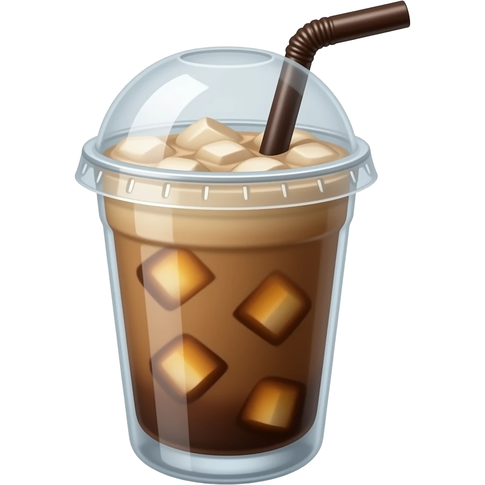 iced latte emoji