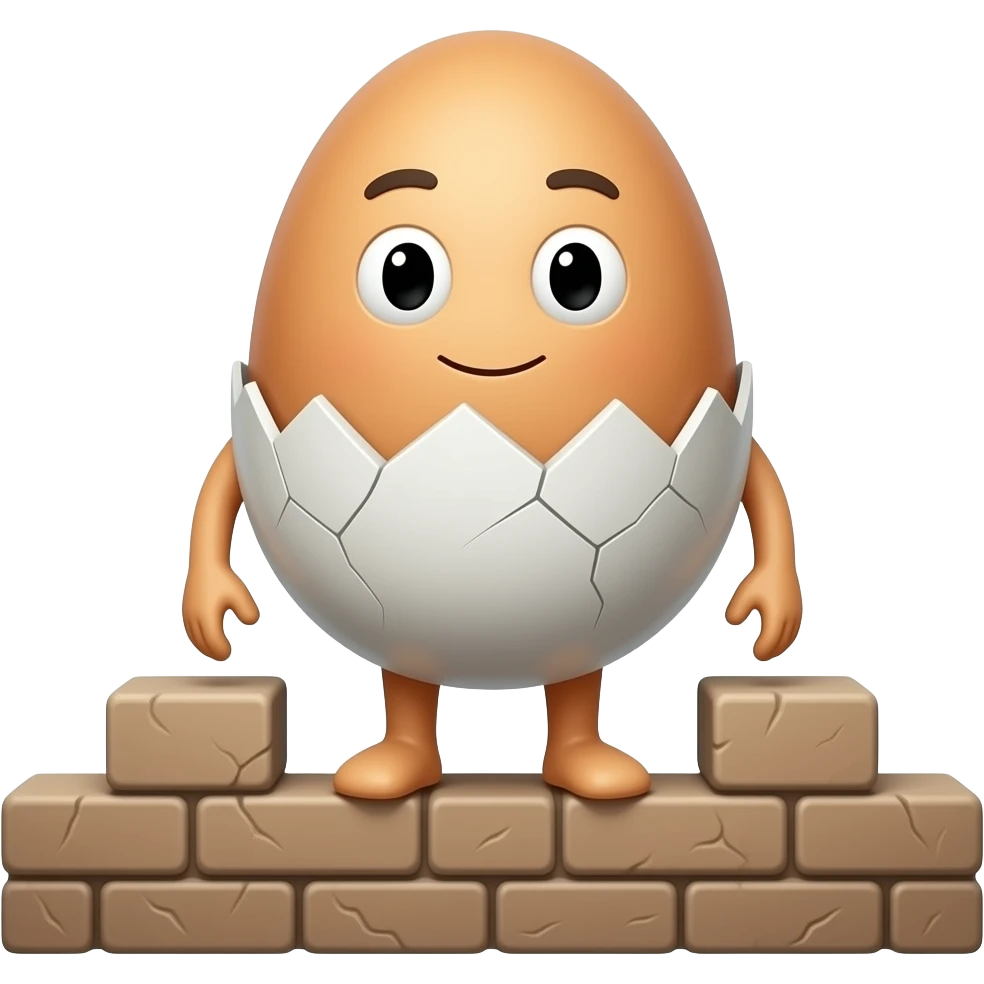 Humpty dumpty emoji