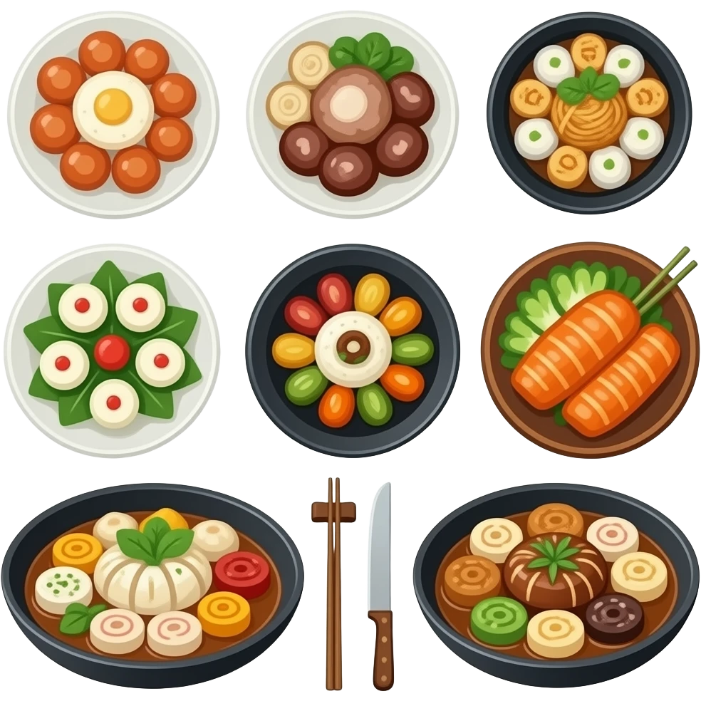 한정식 emoji