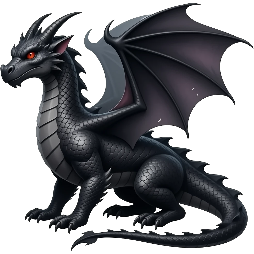 dragon dark goth emoji