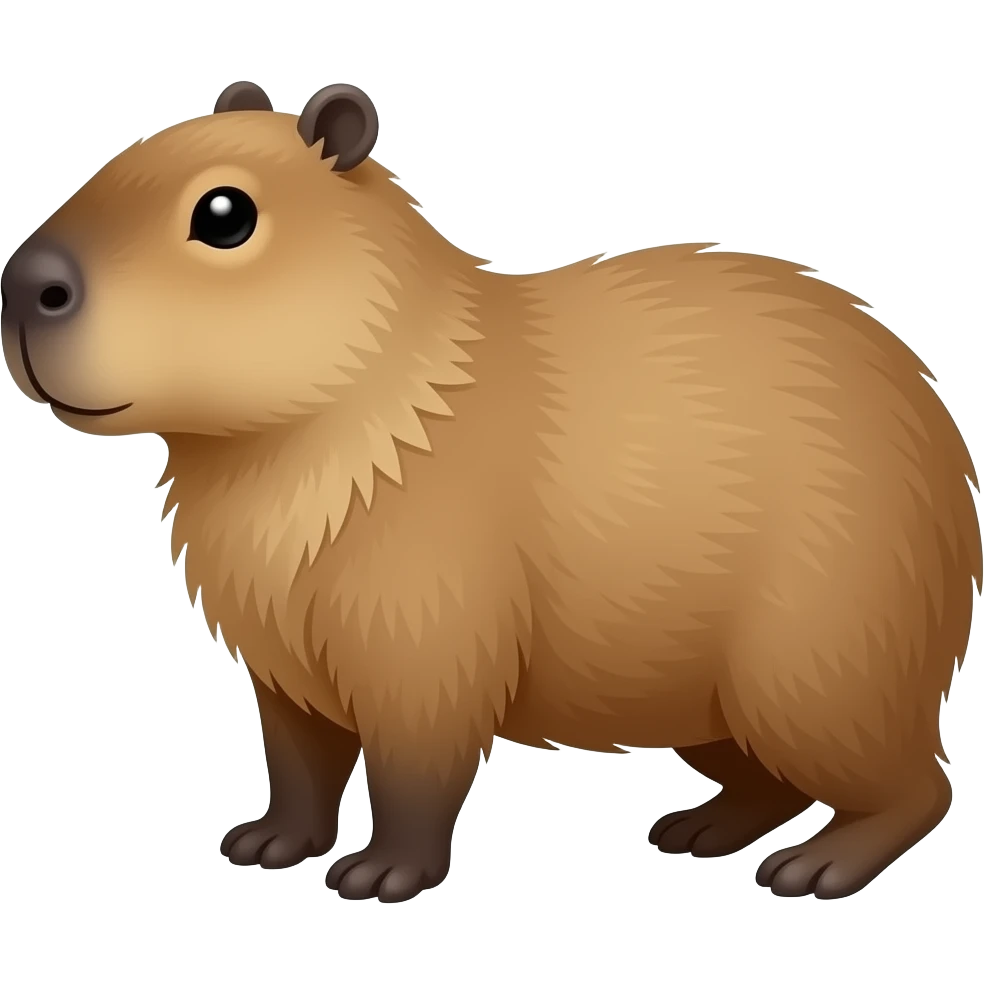 Capybara emoji