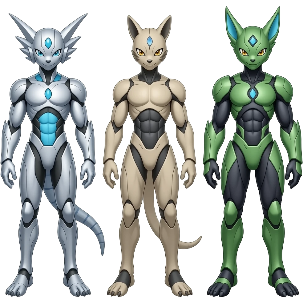 Latios-Dialga-Kyurem-Darkrai-Genesect-Exveemon-animal-hybrid emoji