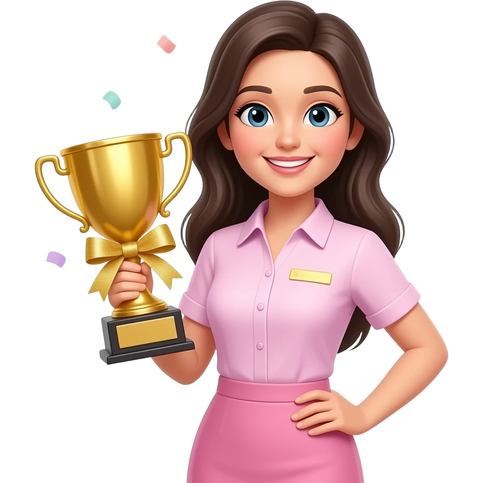 staff of the month make it cute & girly emoji