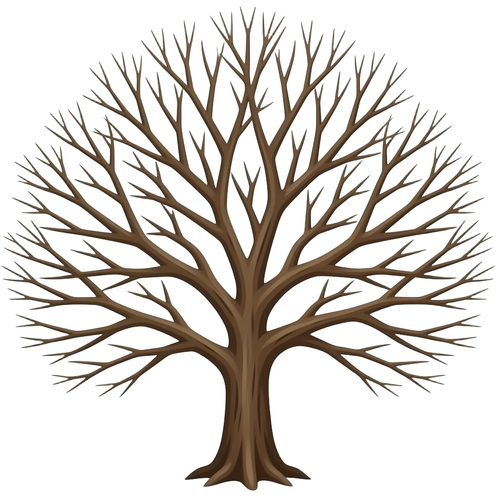 Leafless Tree emoji