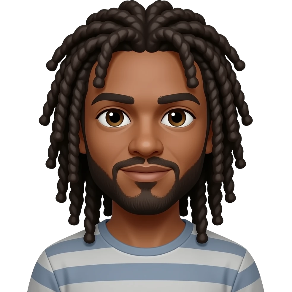 Longer dreads emoji