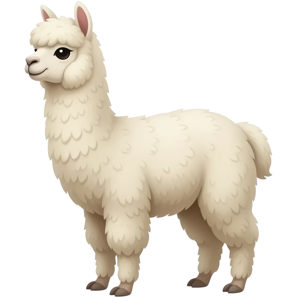 Alpaca emoji