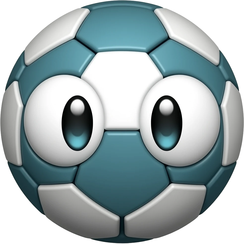 Bfdi ball 8 with eyes face emoji