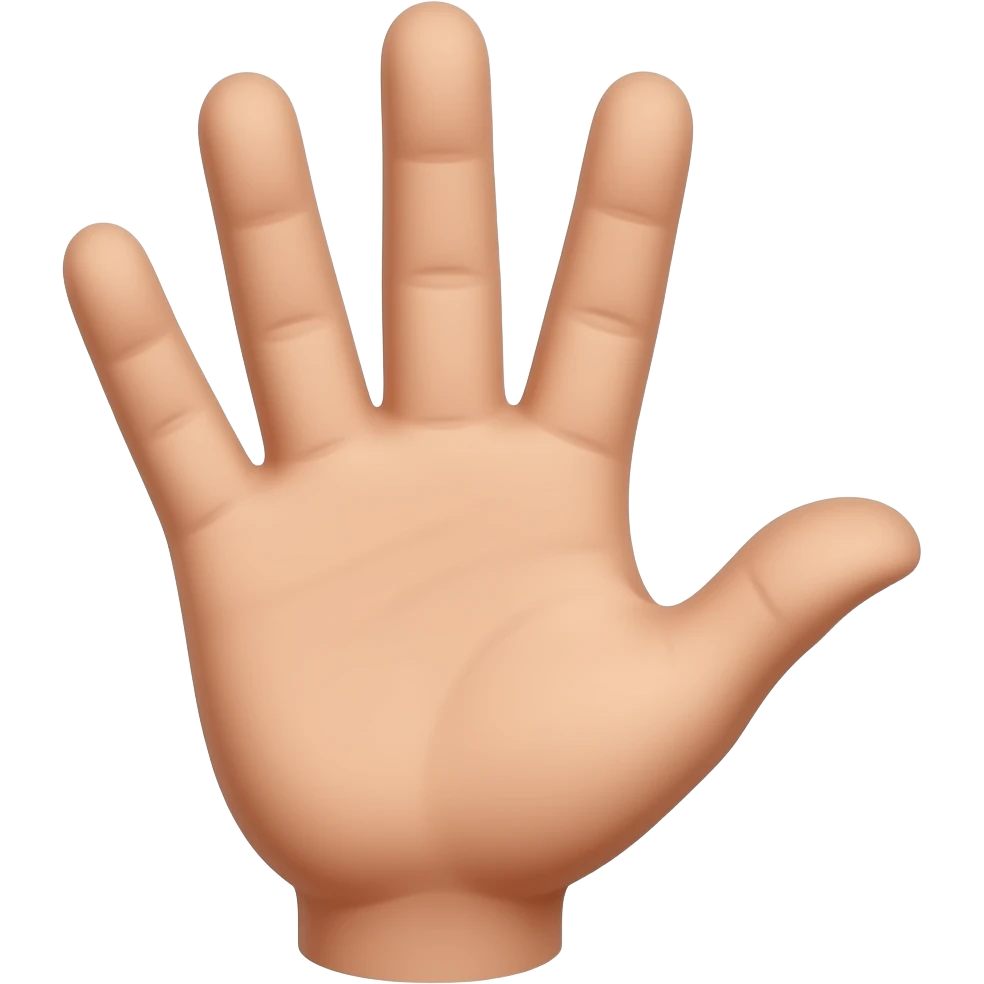 👆🏼rajoute le majeur levé en plus de celui déjà levé et collé les et décollé le pouce emoji