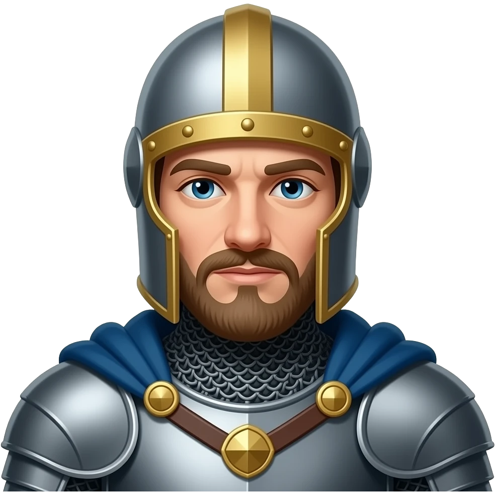 a medieval knight emoji