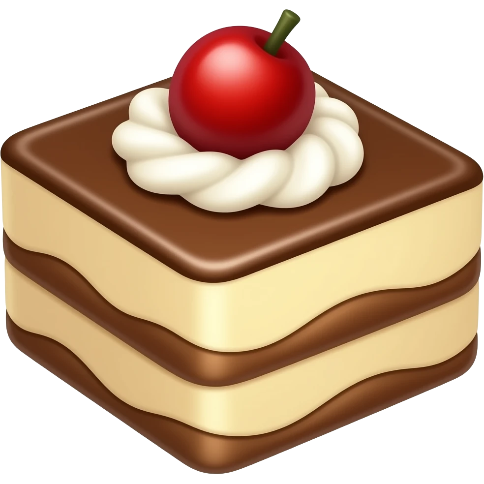 Tiramisu emoji