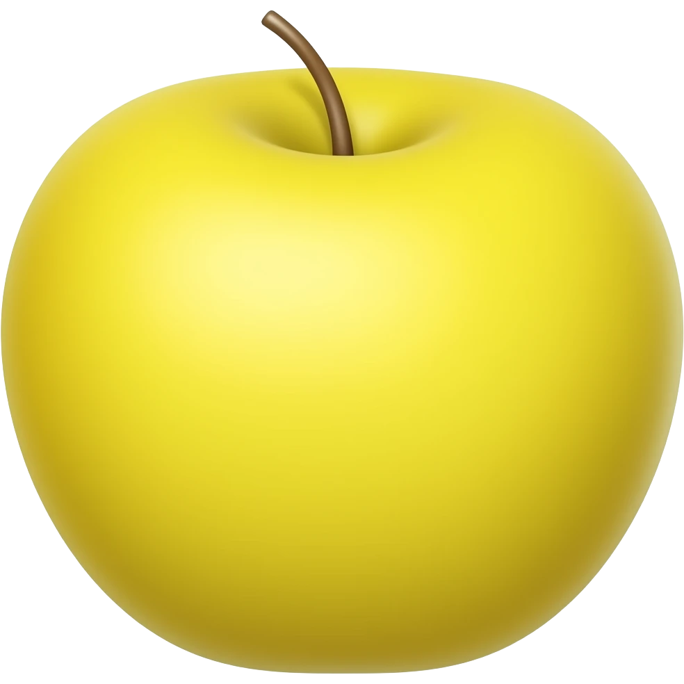 yellow apple emoji