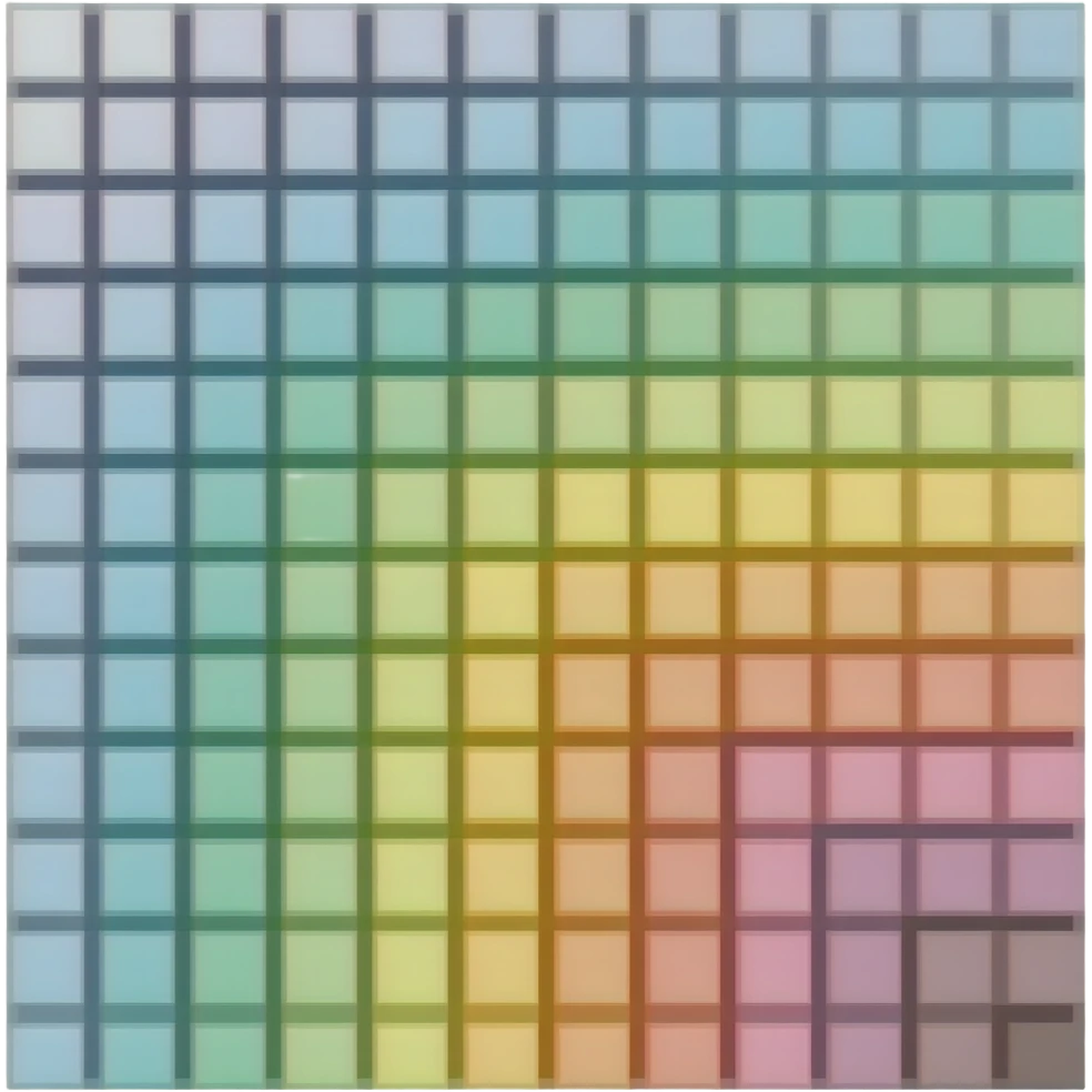 data chart with different-sized square (called a "tree map" but not a literally "tree") emoji