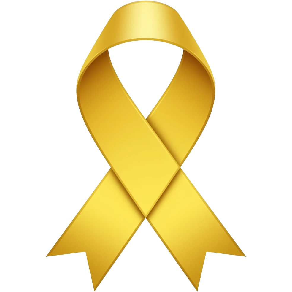 yellow ribbon emoji