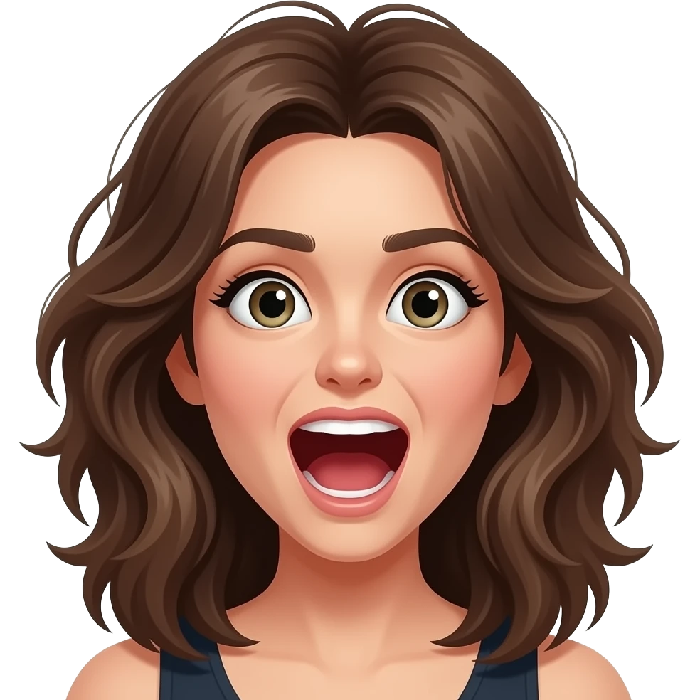Scream emoji