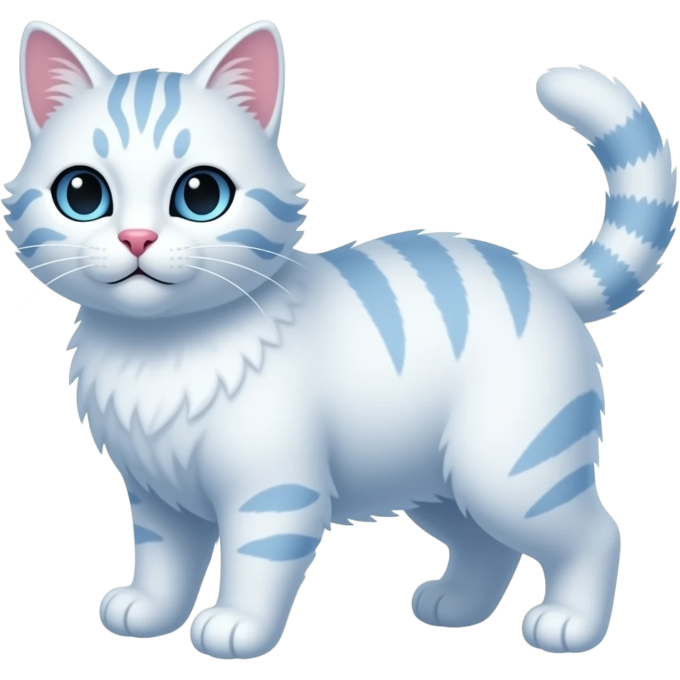 Snow cat emoji