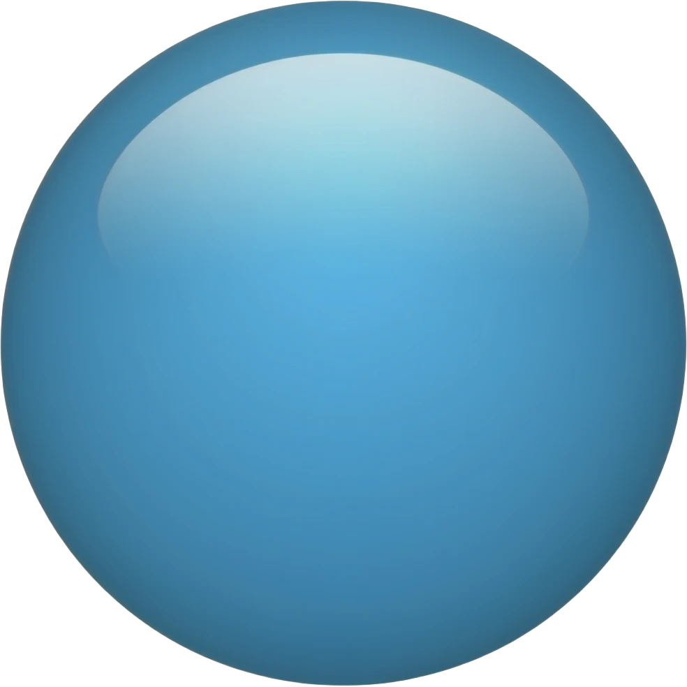 Blue emoji