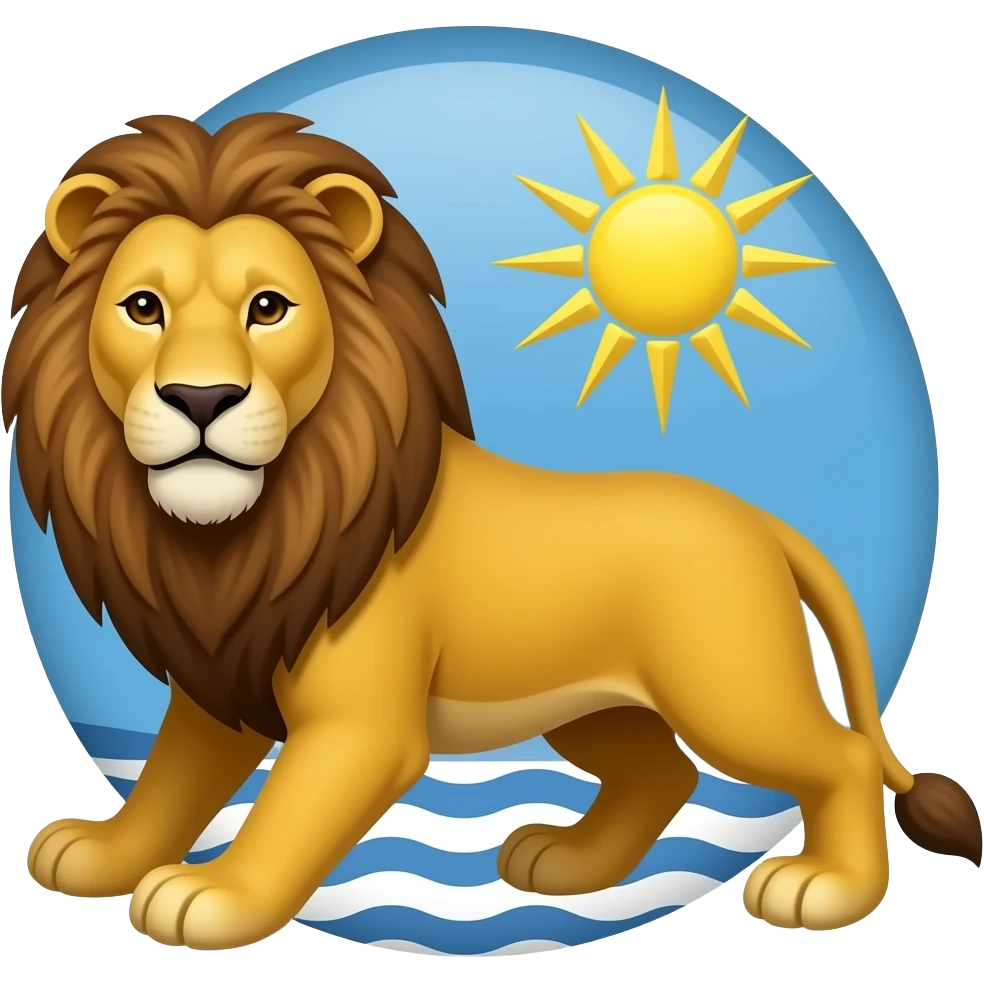 پرچم شیر و خورشید emoji