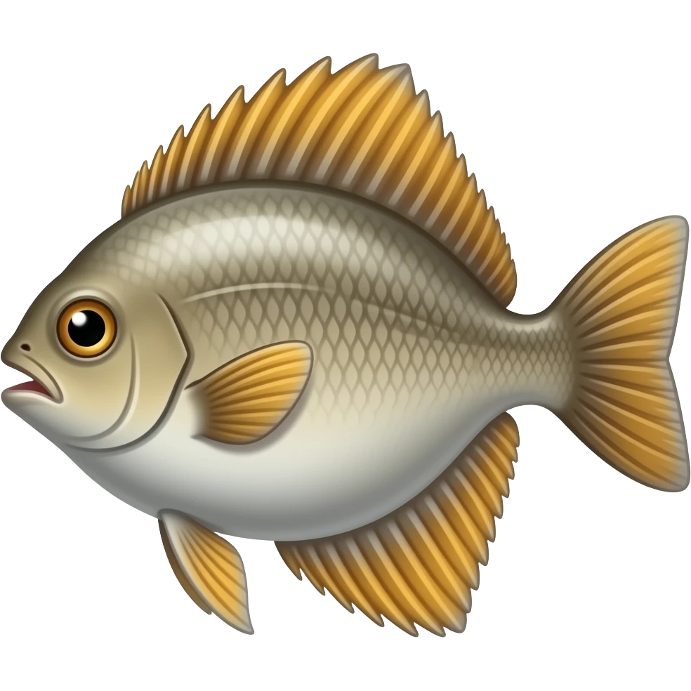 Flounder fish emoji