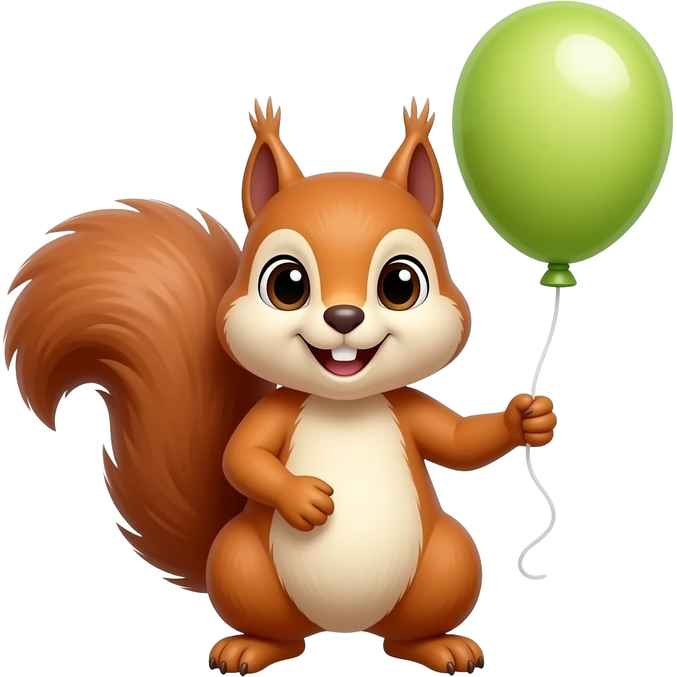 balloon squirrel emoji