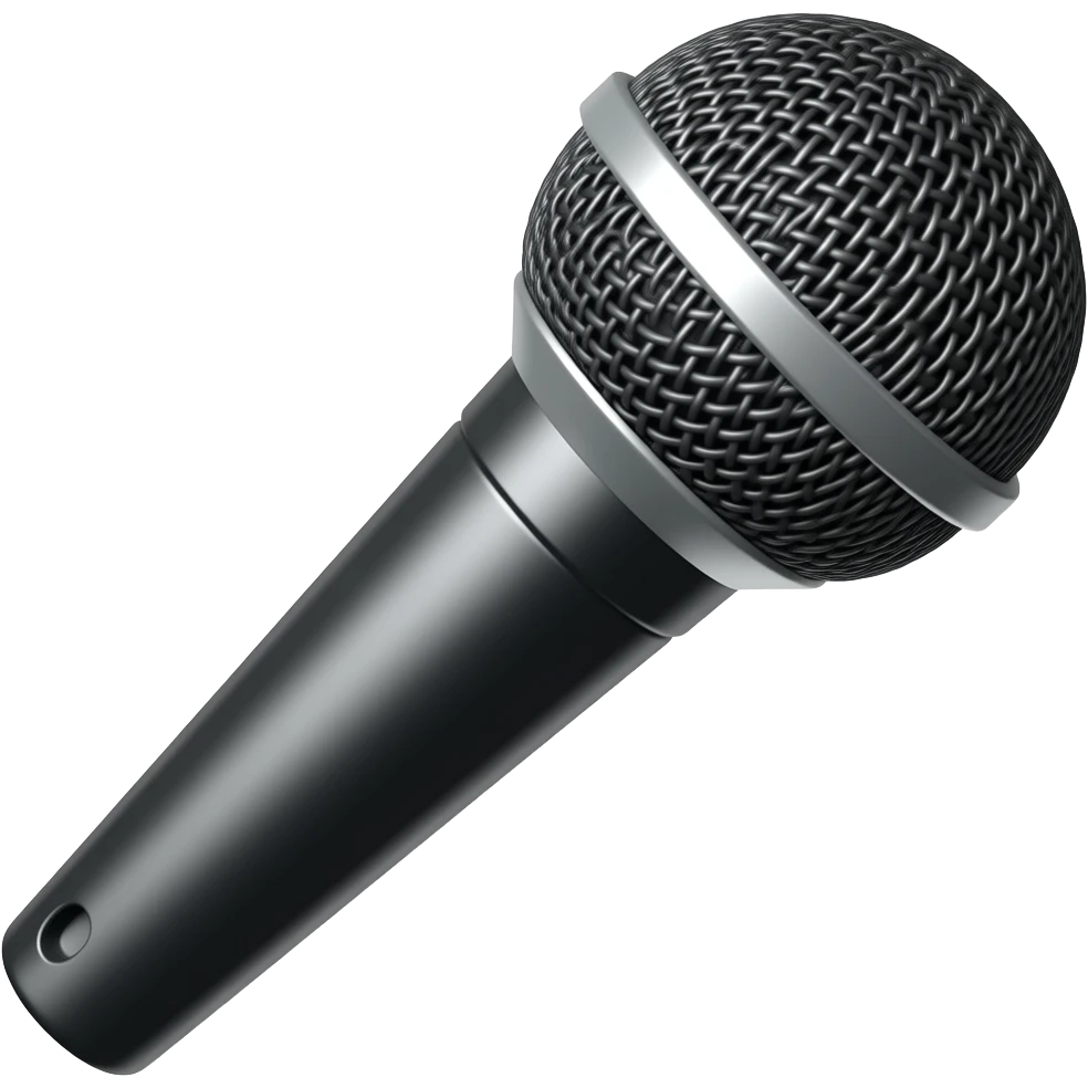 🎤 emoji