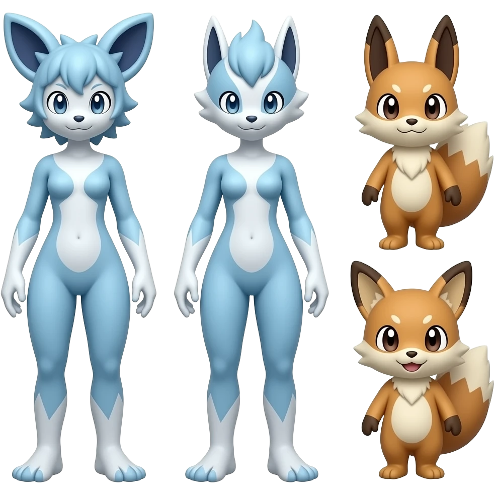 Noivern-Noibat-Absol-Furret emoji